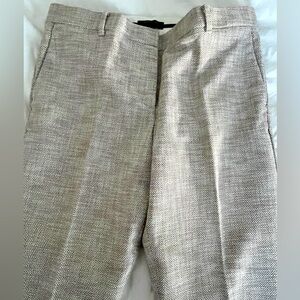 ANN TAYLOR New Textured Classic Fit Trousers dress Pants Size 10